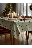 Medi Home Yılbaşı Mini Çam Ormanı Masa Örtüsü thumbnail 2