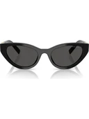 Miu Miu Mu A04s 16k/08z 54 Kadın Güneş Gözlüğü Siyah thumbnail 2