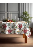 Medi Home Yılbaşı Klasik Noel Baba Deseni Masa Örtüsü thumbnail 1