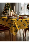 Medi Home Yılbaşı Altın Berry Dalları Masa Örtüsü thumbnail 3