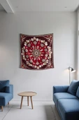 Medi Home HARMONY MANDALA DUVAR HALISI DUVAR ÖRTÜSÜ TAPESTRY thumbnail 1