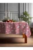 Medi Home Yılbaşı Pastel Noel Deseni Masa Örtüsü thumbnail 1