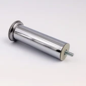 Krom Gümüş 4 ADET Metal 15 cm Mobilya Ayağı Modern Koltuk Kanepe Ayak Tv Ünite m8 Civatalı Ayakları thumbnail 2