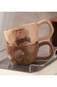 Bam Capybara Moments Temalı Seramik Kupa thumbnail 6