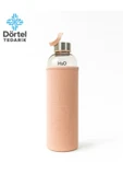 Tohana H2o Deri Kılıflı Cam Matara 500 ML thumbnail 2