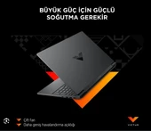 HP Victus 16-S0012NT 7Z585EA Ryzen 7 7840HS 16 GB 512 GB SSD RTX4050 16.1" Full HD Gaming Laptop thumbnail 3