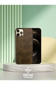 DEERDERİ Juno İphone Hakiki Deri Koruyucu Kılıf Iphone 13 Pro thumbnail 1