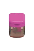 Faber Castel Mini Box Trendy Tek Gözlü Kalemtraş Pembe thumbnail 2