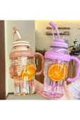 Dörtel Tedarik Bıgmug Ice Cream Tritan Pipetli Suluk Detoks Matara 1300 ML thumbnail 4