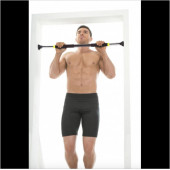 Sağlam Esnemez Paslanmaz Kaymaz Kapıya Göre Uzayıp Kısalabilen Kapı Bar Barfiks Barfix Barı Çubuğu - 5