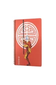 Dörtel Tedarik Spiralli Defter Avatar Aang Kırmızı Çizgili Defter 80 YP 17x24 DFT-388616 thumbnail 1