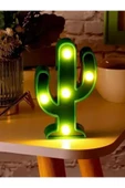 Dörtel Tedarik 3d Led Işıklı Gece Lambası Kaktüs Led Lamba thumbnail 1