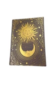 Dörtel Tedarik Tarot Güneş ve Ay Temalı Planner Karton Kapak Defter Zamansız Ajanda thumbnail 1