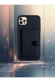 DEERDERİ Kartlıklı Tutacaklı İphone Hakiki Deri Koruyucu Kılıf Iphone 13 Pro thumbnail 1