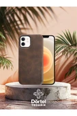DEERDERİ Juno İphone Hakiki Deri Koruyucu Kılıf Iphone 12/12 Pro Uyumlu thumbnail 1
