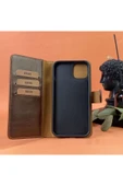 DEERDERİ Juno İphone Hakiki Deri Koruyucu Kılıf Iphone 12/12 Pro Uyumlu thumbnail 3