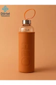 Tohana H2O Deri Kılıflı Cam Matara 1000 ml thumbnail 2