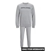 Jack & Jones   Jaclounge Set Noos Erkek Gri Eşofman Takımı - 12182478 thumbnail 1