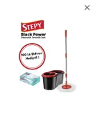 Stepy Black Power Temizlik Seti 100 Lü Eldiven Hediyeli thumbnail 1