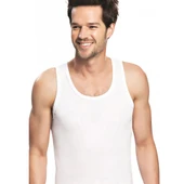 Tutku 101 Penye Erkek Atlet Beyaz L 3lü Paket thumbnail 2