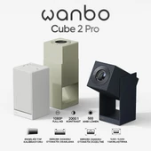 Wanbo Cube 2 Pro Projeksiyon Cihazı - Beyaz thumbnail 2