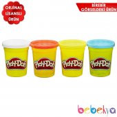 Play-Doh 4 lü Oyun Hamuru Temel Renkler PlayDoh FIRSAT ÜRÜNÜ - 1