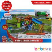 Orjinal Fisher Price Thomas ve Arkadaşları Percy Büyük Macera Oyun Seti 6 Oyun 1 Arada Thomas & Friends TrackMaster Oyun Seti 6 in 1 GBN45 - 1