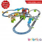 Orjinal Fisher Price Thomas ve Arkadaşları Percy Büyük Macera Oyun Seti 6 Oyun 1 Arada Thomas & Friends TrackMaster Oyun Seti 6 in 1 GBN45 - 6