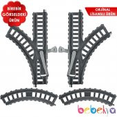 Orjinal Thomas & Friends Ek Ray Seti MAKASLI VE KAVİSLİ RAY Thomas Trenler İçin Ek Yol Seti MAKASLI VE KAVİSLİ RAY - 1
