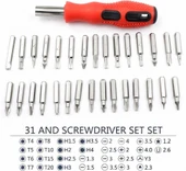 31 in 1 Profesyonel Hassas Tornavida Seti (JL-1161) thumbnail 3