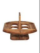 Bira İçecek Sunum Tabağı Doğal Ahşap Çerez Tabağı(KAYIN / GÜRGEN) Ahşap Rengi AHŞAP - 10 ADET thumbnail 2