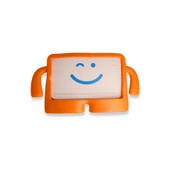 Samsung Galaxy Tab A9 Plus Kılıf Karakter Tablet Silikon - Turuncu thumbnail 1