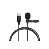 Type-c 2 Metre Double Mikrofon - Siyah thumbnail 4