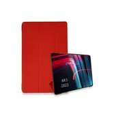 İpad Air 5 (2022) Kılıf Tablet Smart Kılıf - Kırmızı thumbnail 1