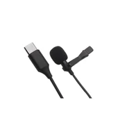 Type-c 2 Metre Double Mikrofon - Siyah thumbnail 1