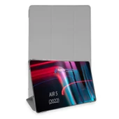 İpad Air 5 (2022) Kılıf Tablet Smart Kılıf - Gri thumbnail 1