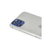 İphone 11 Pro Max Pers Alüminyum Kamera Lens - Lacivert thumbnail 3