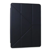 Samsung Galaxy Tab A9 Kılıf Kalemlikli Mars Tablet Kılıfı - Lacivert thumbnail 1