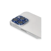 İphone 13 Pro Max Pers Alüminyum Kamera Lens - Lacivert thumbnail 1