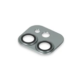 İphone 11 Pers Alüminyum Kamera Lens - Yeşil thumbnail 4