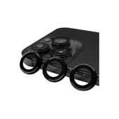 İphone 14 Pro Max Raze Metal Kamera Lens - Siyah thumbnail 1