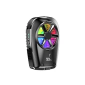 X110 Radyatör Telefon Soğutucu Fan - Siyah thumbnail 1