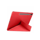 Samsung Galaxy X610 Tab S9 Fe Plus 12.4 Kılıf Kalemlikli Mars Tablet Kılıfı - Kırmızı thumbnail 2