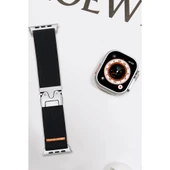 Apple Watch 42mm Forest Kumaş Kordon - Siyah thumbnail 2