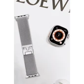 Apple Watch 42mm Forest Kumaş Kordon - Titan Gri thumbnail 2