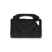 Samsung Galaxy Tab A9 Kılıf Like Stantlı Tablet Silikon - Siyah thumbnail 1