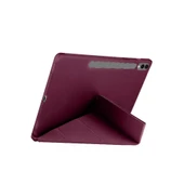 Samsung Galaxy X610 Tab S9 Fe Plus 12.4 Kılıf Kalemlikli Mars Tablet Kılıfı - Mürdüm thumbnail 2