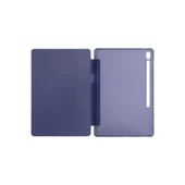 İpad Pro 11 (2024) Kılıf Kalemlikli Hugo Tablet Kılıfı - Lacivert thumbnail 4