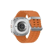 Watch 7 Ultra Kr417 Rug Silikon Kordon - Turuncu thumbnail 1