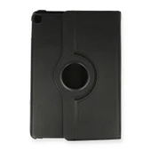 İpad Pro 11 (2024) Kılıf 360 Tablet Deri Kılıf - Siyah thumbnail 1